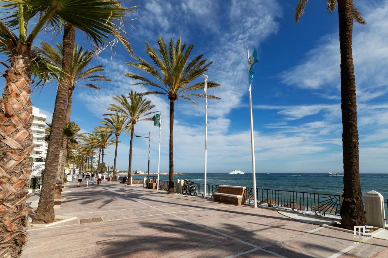 Nuevo Y Lujoso Apartamento En Marbella Centro A Pie De Playa 625 Exteriör bild