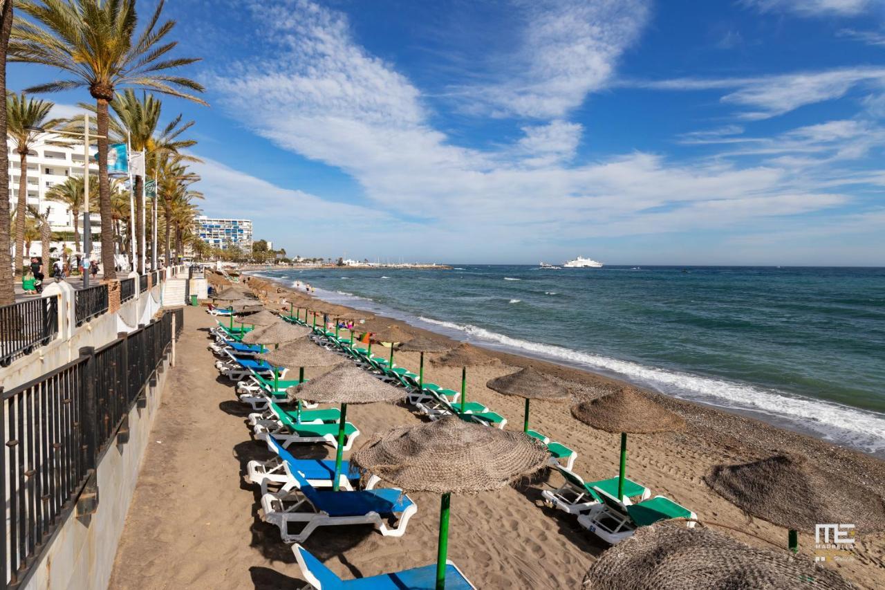 Nuevo Y Lujoso Apartamento En Marbella Centro A Pie De Playa 625 Exteriör bild