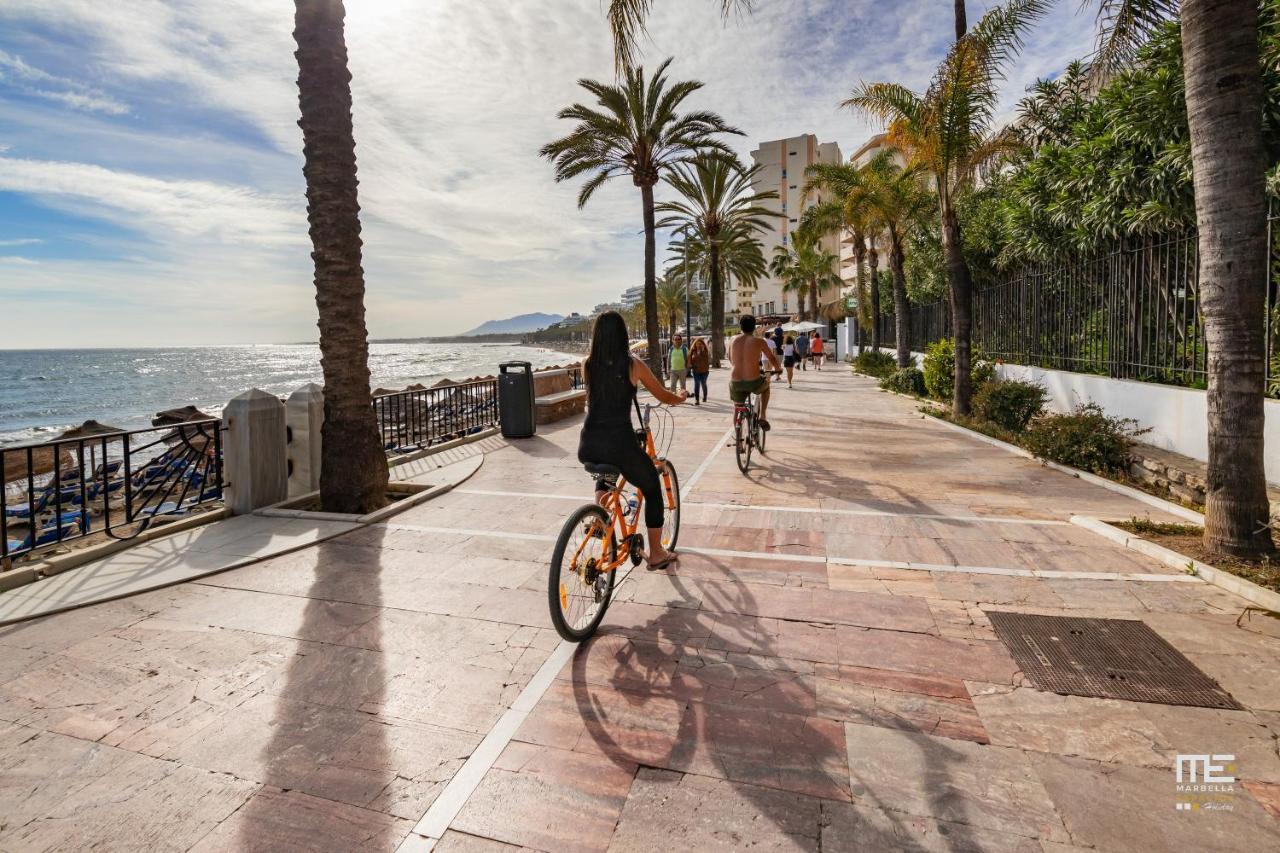 Nuevo Y Lujoso Apartamento En Marbella Centro A Pie De Playa 625 Exteriör bild